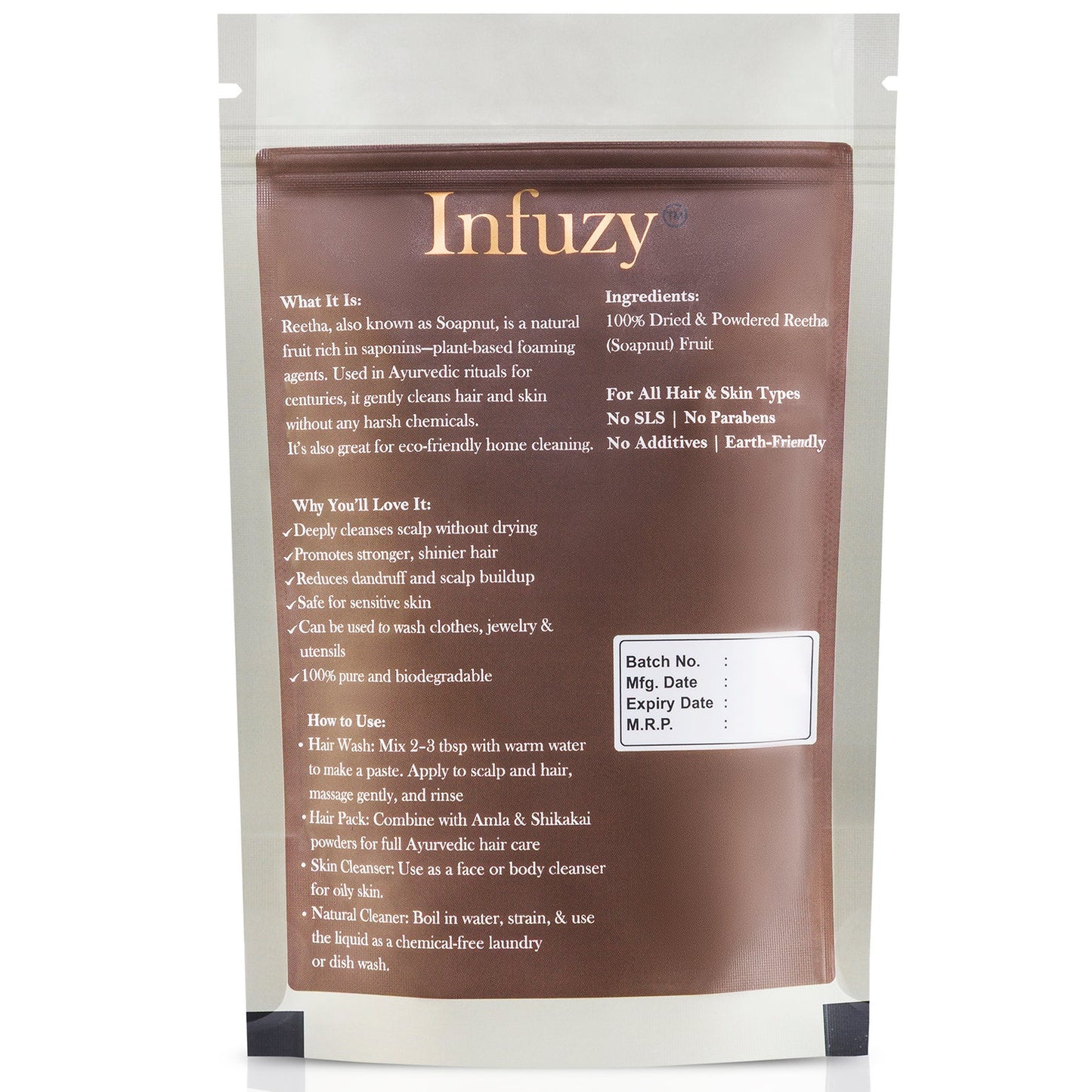Infuzy product packaging