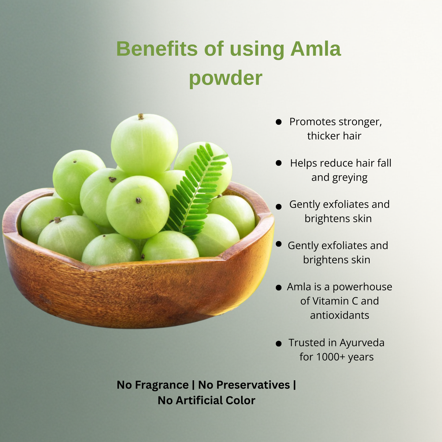 Amla Powder – Ayurvedic Superfood for Hair & Skin