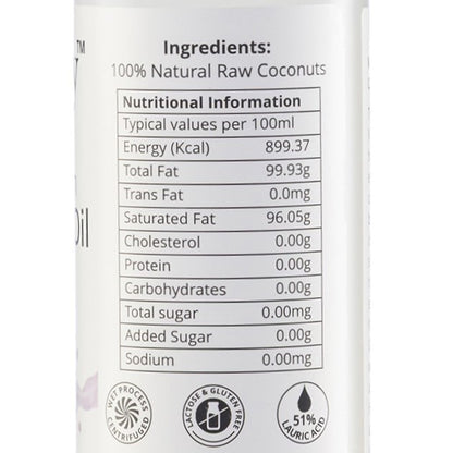 Centrifuged Extra Virgin Coconut Oil – 100% Natural, Cold Extracted