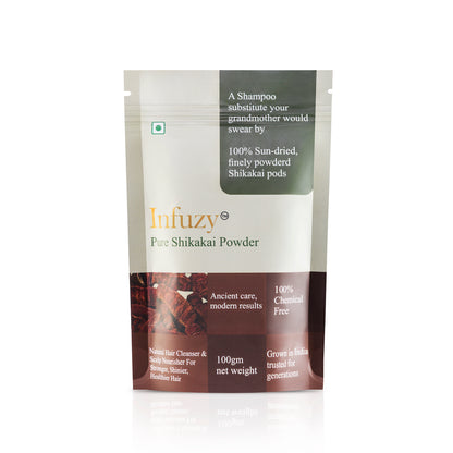 Infuzy Pure Shikakai Powder 