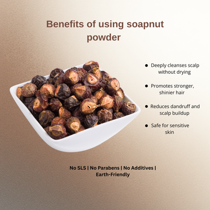 Reetha Powder – Nature’s Gentle Foaming Cleanser